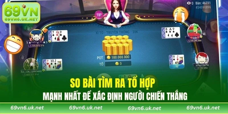 So bài tìm ra tổ hợp mạnh nhất để xác định người chiến thắng